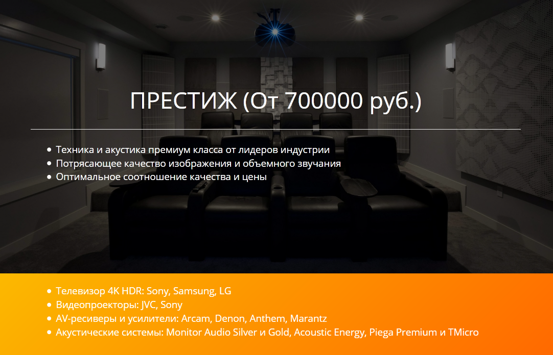 Стоимость домашнего кинотеатра под ключ - Домашние кинотеатры под ключ ...