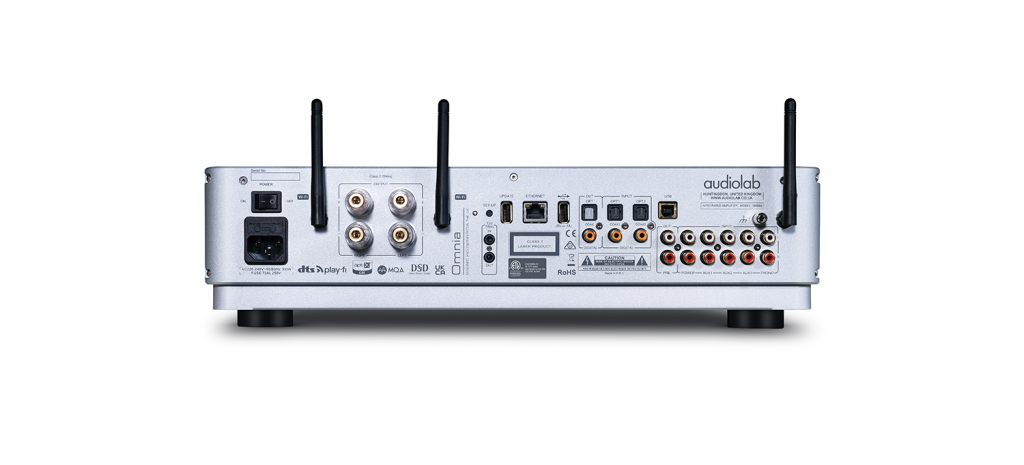 Audiolab Omnia - аудиосистема Hi-Fi (задняя панель)