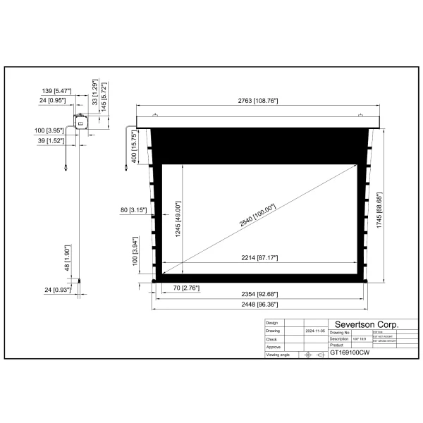 Severtson Tension Deluxe, 100" — изображение 2