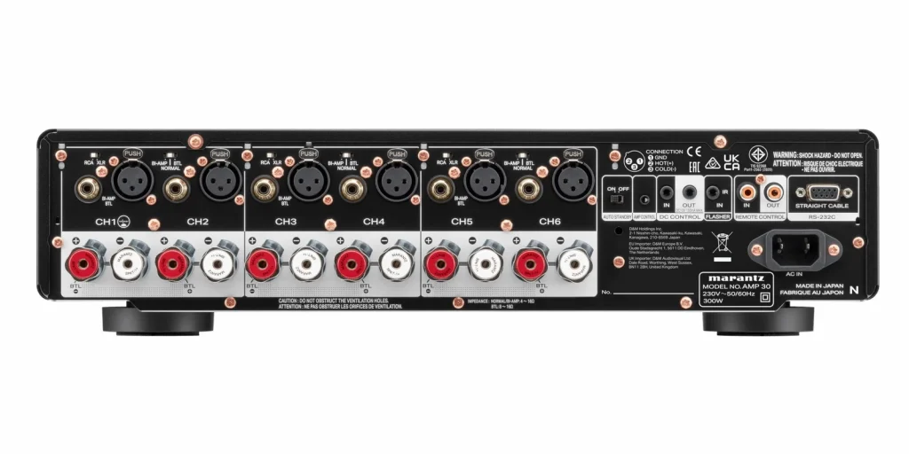 Marantz AMP 30 - усилитель мощности (задняя панель)
